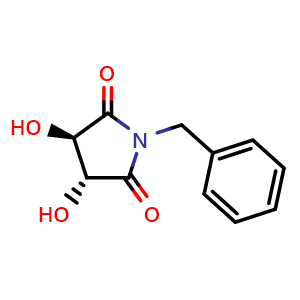 (3R,4R)-1-Benzyl-3,4-dihydroxypyrrolidine-2,5-dione