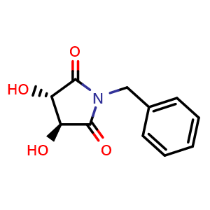 (3S,4S)-1-Benzyl-3,4-dihydroxypyrrolidine-2,5-dione