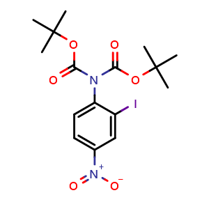 Bis(1,1-dimethylethyl)-(2-iodo-4-nitrophenyl) imidodicarbonate