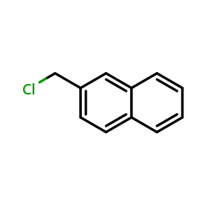 Chemical structure of 2-(Chloromethyl)naphthalene , CAS 2506-41-4, AChemBlock U107572