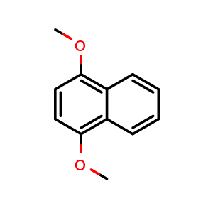 Chemical structure of 1,4-Dimethoxynaphthalene , CAS 10075-62-4, AChemBlock U107604