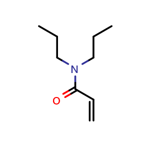 Chemical structure of N,N-Dipropylacrylamide , CAS 68404-19-3, AChemBlock U107615