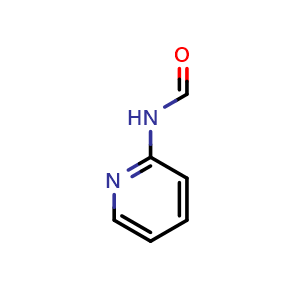 Chemical structure of N-(Pyridin-2-yl)formamide , CAS 34813-97-3, AChemBlock U107733