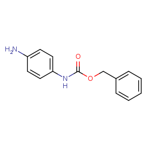 Chemical structure of Benzyl 4-aminophenylcarbamate , CAS 82720-42-1, AChemBlock U107754