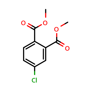 Chemical structure of Dimethyl 4-chlorophthalate , CAS 58138-38-8, AChemBlock U107839