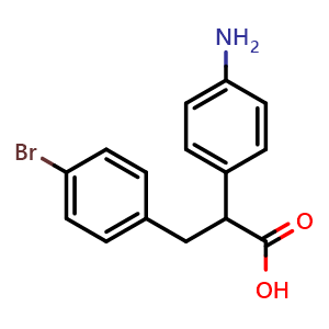 2-(4-Aminophenyl)-3-(4-bromophenyl)propanoic acid