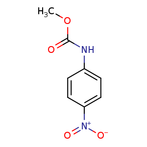 Chemical structure of Methyl 4-nitrophenylcarbamate , CAS 1943-87-9, AChemBlock U108068