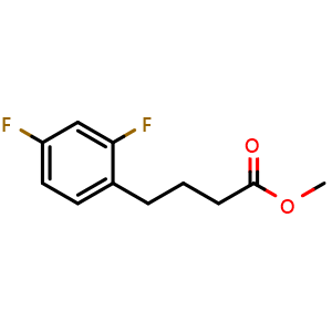 Methyl 4-(2,4-difluorophenyl)butanoate