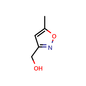 Chemical structure of (5-Methylisoxazol-3-yl)methanol , CAS 35166-33-7, AChemBlock U108405