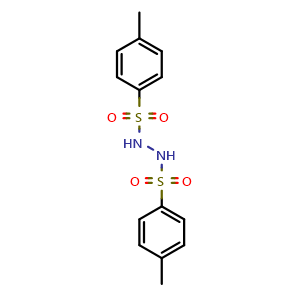 Chemical structure of 4-Methyl-N'-tosylbenzenesulfonohydrazide , CAS 14062-05-6, AChemBlock U108411