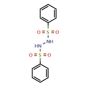 Chemical structure of N'-(Phenylsulfonyl)benzenesulfonohydrazide , CAS 6272-36-2, AChemBlock U108420