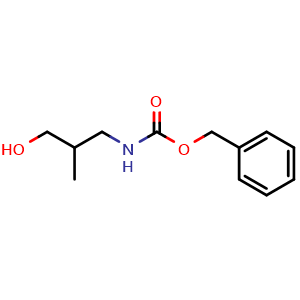 Benzyl 3-hydroxy-2-methylpropylcarbamate