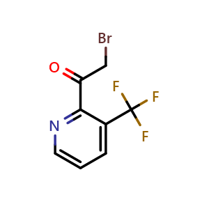 2-Bromo-1-(3-(trifluoromethyl)pyridin-2-yl)ethanone