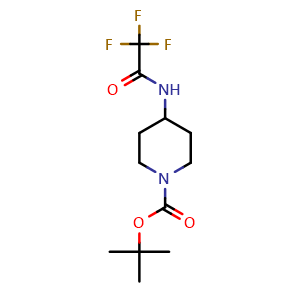 tert-Butyl 4-(2,2,2-trifluoroacetamido)piperidine-1-carboxylate