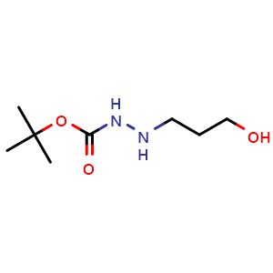tert-Butyl 2-(3-hydroxypropyl)hydrazinecarboxylate