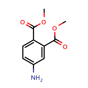 Chemical structure of Dimethyl 4-aminophthalate , CAS 51832-31-6, AChemBlock U108611