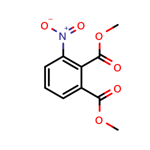 Chemical structure of Dimethyl 3-nitrophthalate , CAS 13365-26-9, AChemBlock U108612