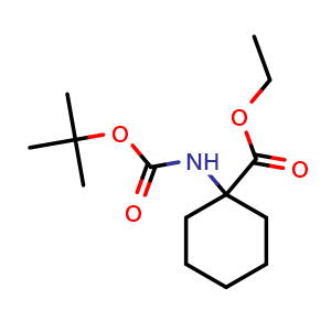 Ethyl 1-(tert-butoxycarbonylamino) cyclohexanecarboxylate