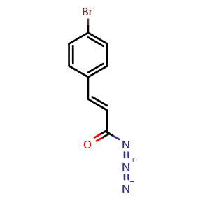 (E)-3-(4-Bromophenyl)acryloyl azide