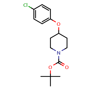 tert-Butyl 4-(4-chlorophenoxy)piperidine-1-carboxylate