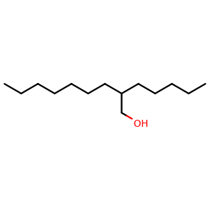 Chemical structure of 2-Pentylnonan-1-ol , CAS 5333-48-2, AChemBlock U108755