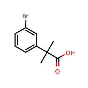 2-(3-Bromophenyl)-2-methylpropanoic acid