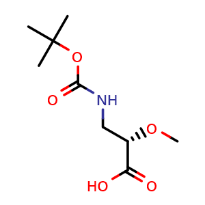 (S)-3-((tert-butoxycarbonyl)amino)-2-methoxypropanoic acid