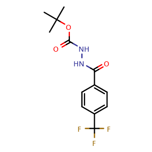 tert-Butyl 2-(4-(trifluoromethyl)benzoyl)hydrazinecarboxylate