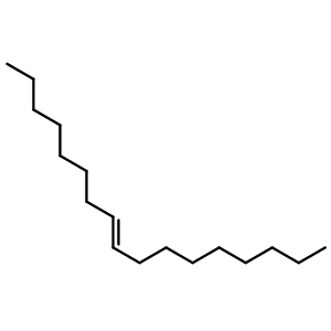 Chemical structure of (E)-Heptadec-8-ene , CAS 16416-42-5, AChemBlock U108976