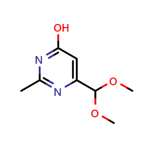 6-(Dimethoxymethyl)-2-methylpyrimidin-4-ol