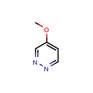 Chemical structure of 4-Methoxy-pyridazine , CAS 20733-11-3, AChemBlock U109038