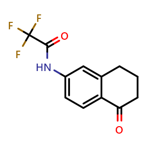 2,2,2-Trifluoro-N-(5-oxo-5,6,7,8-tetrahydronaphthalen-2-yl)acetamide