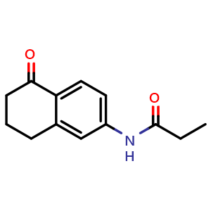 N-(5-oxo-5,6,7,8-tetrahydronaphthalen-2-yl)propionamide