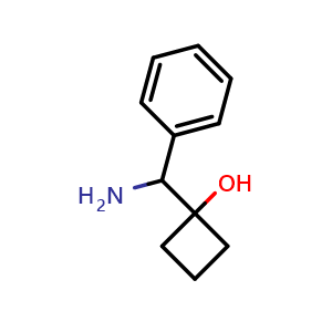 1-(Amino(phenyl)methyl)cyclobutanol