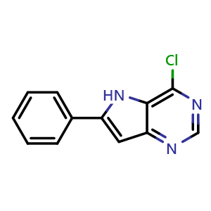 4-Chloro-6-phenyl-5H-pyrrolo[3,2-d]pyrimidine