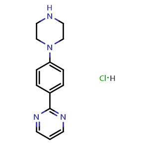 2-(4-(Piperazin-1-yl)phenyl)pyrimidine hydrochloride