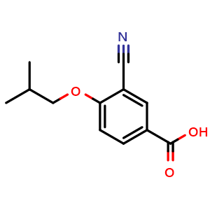 3-Cyano-4-isobutoxybenzoic acid