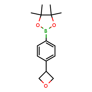 4,4,5,5-Tetramethyl-2-(4-(oxetan-3-yl)phenyl)-1,3,2-dioxaborolane