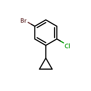4-Chloro-3-cyclopropylbromobenzene