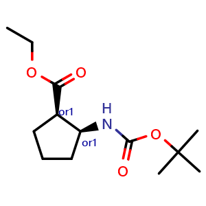 Cis-ethyl 2-(tert-butoxycarbonylamino)cyclopentanecarboxylate