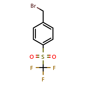 1-(Bromomethyl)-4-(trifluoromethylsulfonyl)benzene