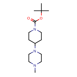 Tert-butyl 4-(4-methylpiperazin-1-yl)piperidine-1-carboxylate