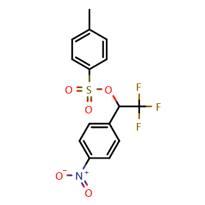 2,2,2-Trifluoro-1-(4-nitrophenyl)ethyl4-methylbenzenesulfonate