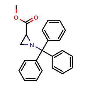 Methyl 1-tritylaziridine-2-carboxylate