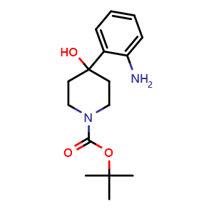 Tert-butyl 4-(2-aminophenyl)-4-hydroxypiperidine-1-carboxylate