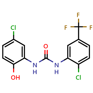 Chemical structure of NS1738 , CAS 501684-93-1, AChemBlock U109927