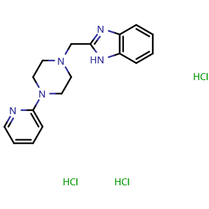 Chemical structure of ABT-724 trihydrochloride , CAS 587870-77-7, AChemBlock U109954
