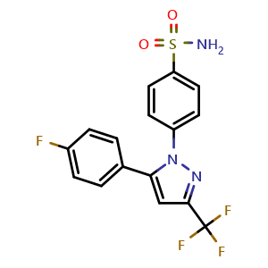 Chemical structure of Mavacoxib , CAS 170569-88-7, AChemBlock U109957