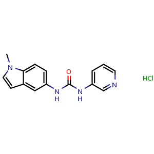 Chemical structure of SB 200646 hydrochloride , CAS 143797-62-0, AChemBlock U109975