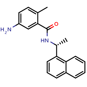 Chemical structure of GRL0617 , CAS 1093070-16-6, AChemBlock U109989